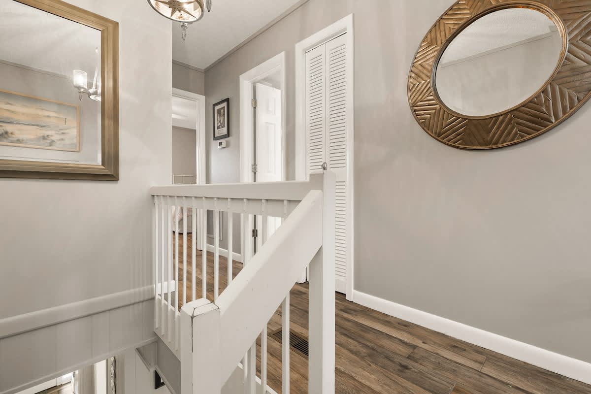 Stairwell to Both Bedrooms