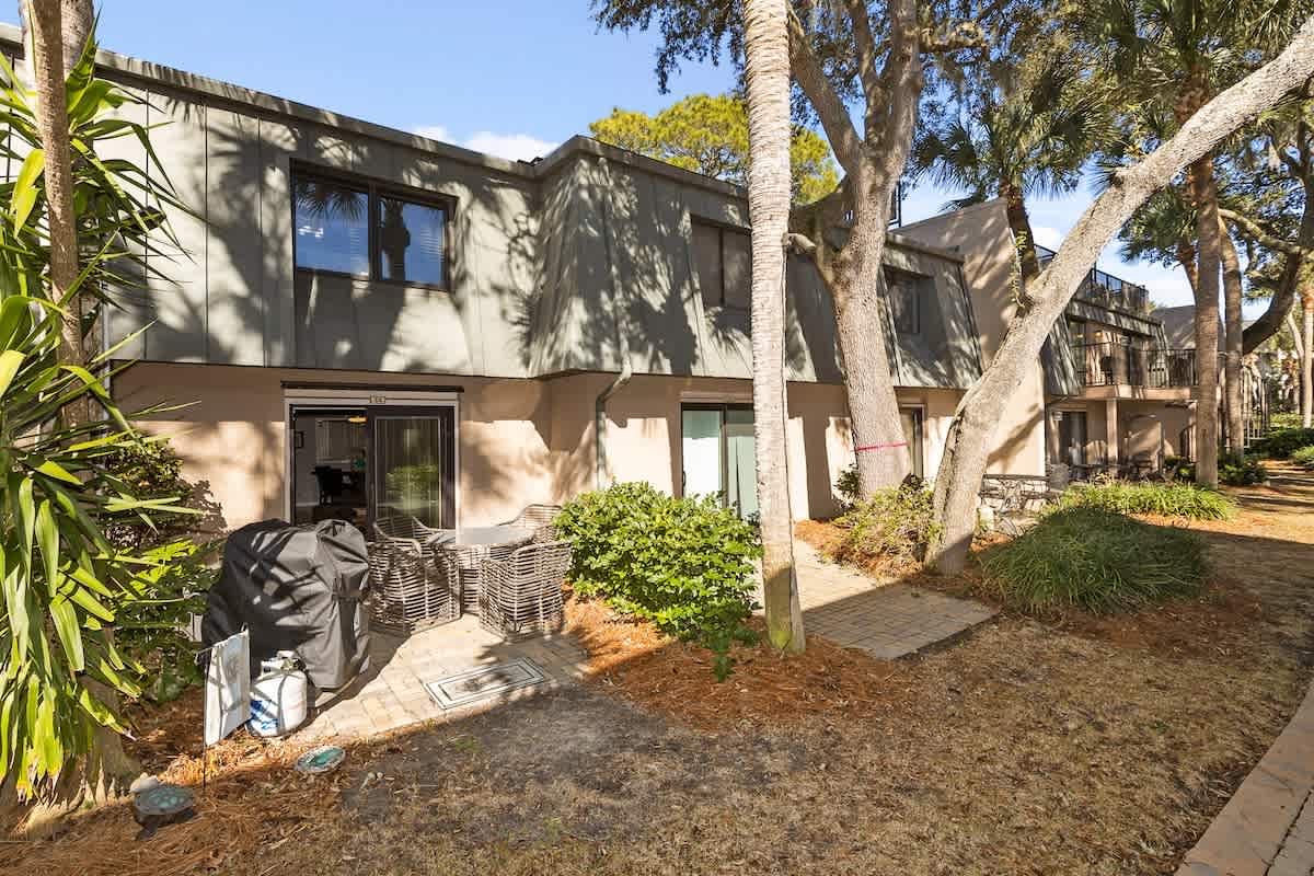 Back Elevation with Patio