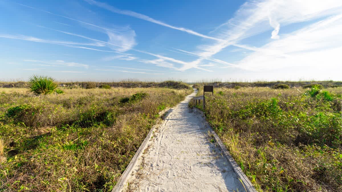 Private Beach Pathway