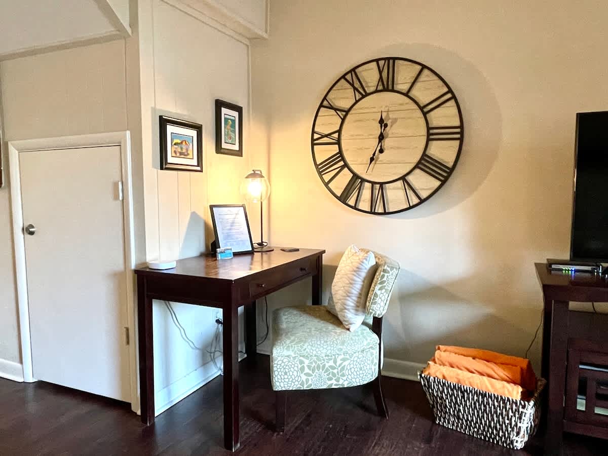 Designated Work Space in Living Area