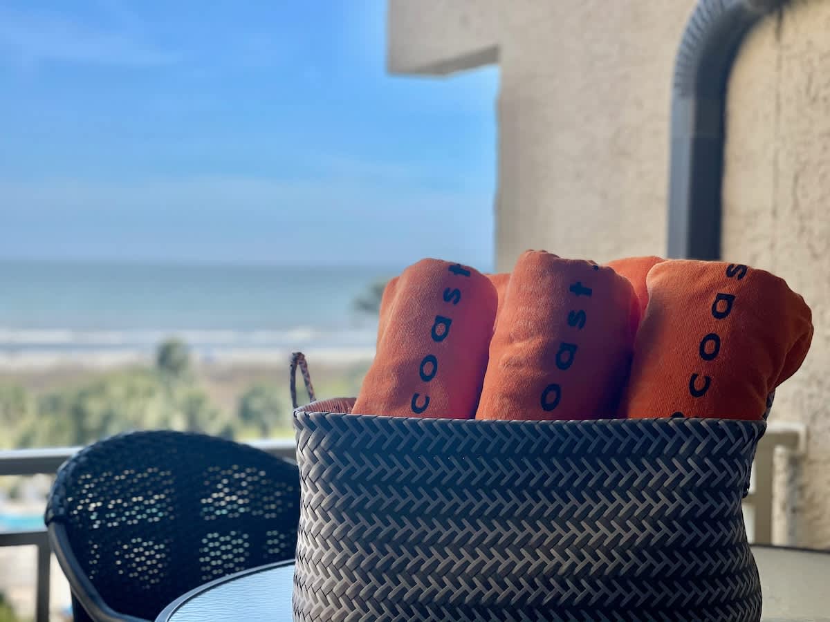 Beach Towels Provided by host2coast