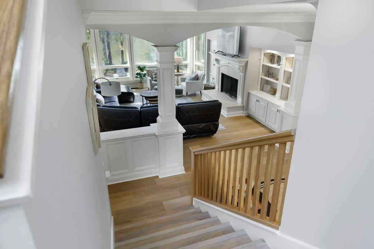 Stairwell Leading to Second Floor