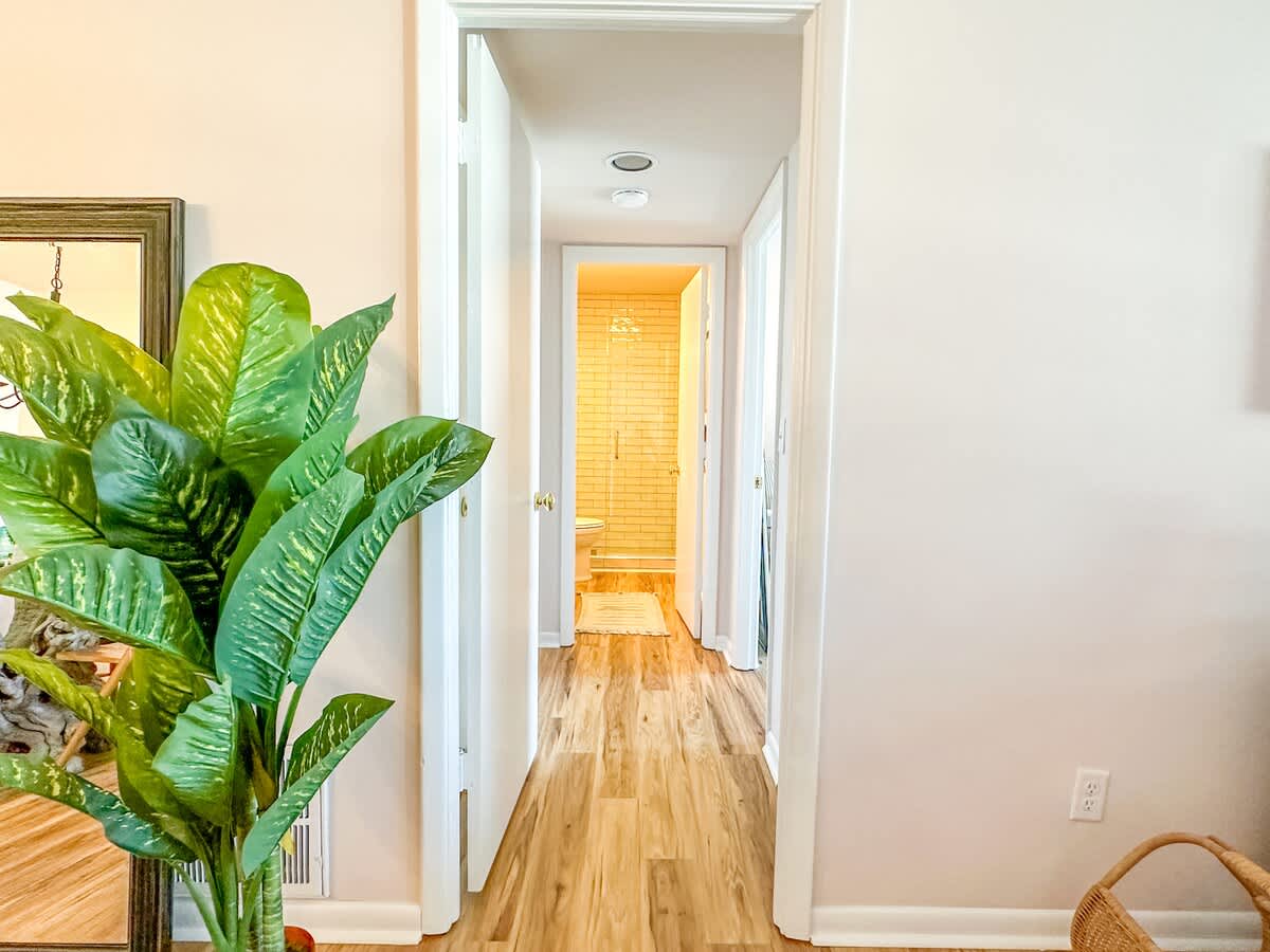 Hall Towards Bedroom and Guest Bathroom