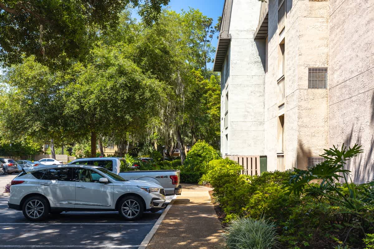 Parking Directly in Front of the Caravel Court Complex