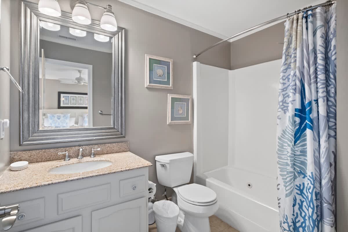 Upstairs Primary Suite Bathroom