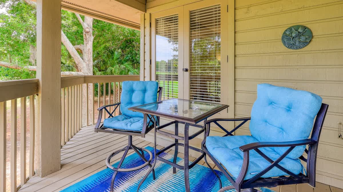 Balcony with Golf Course Views