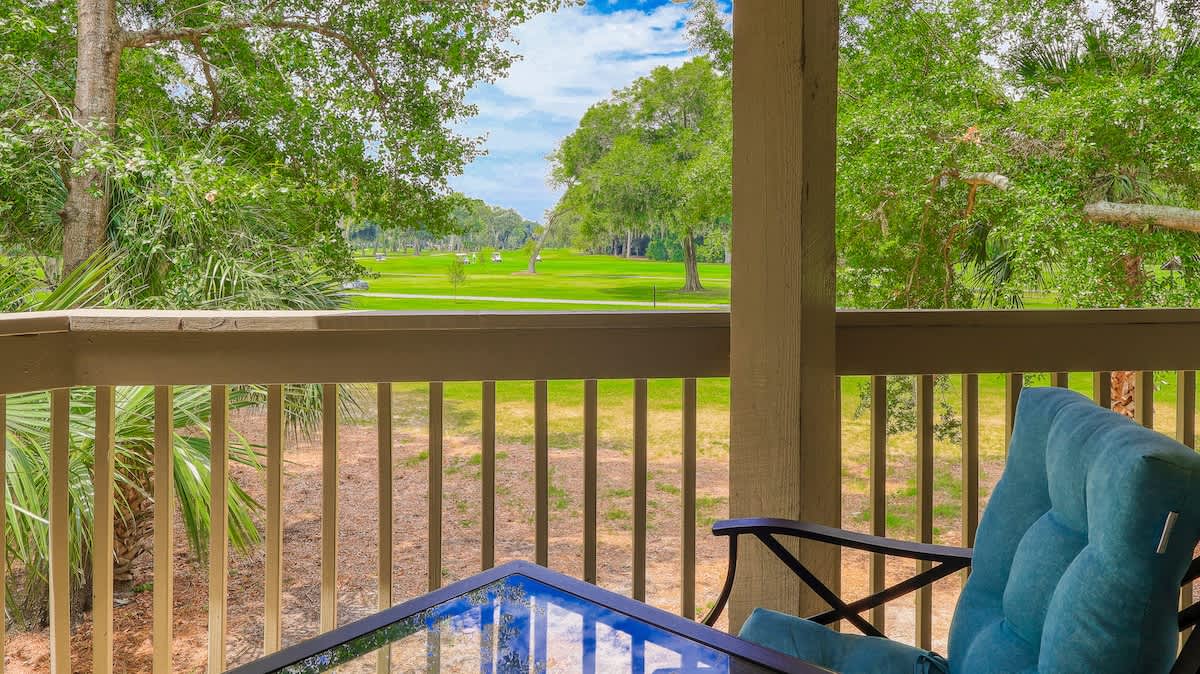 Balcony with Golf Course Views