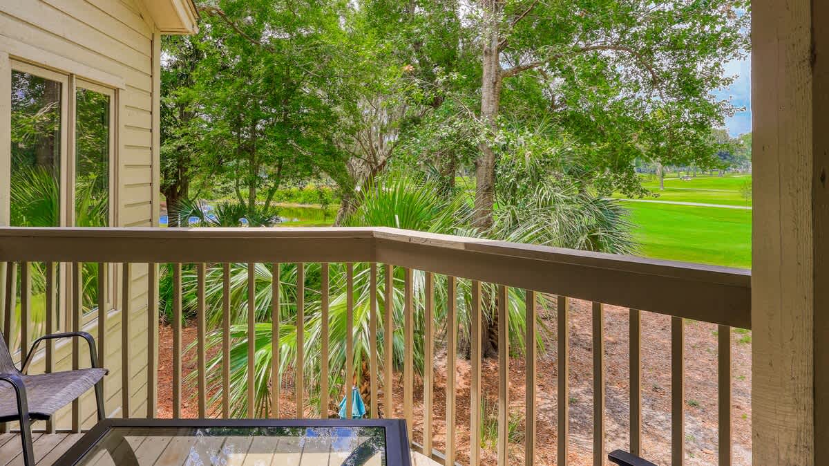 Balcony with Golf Course Views