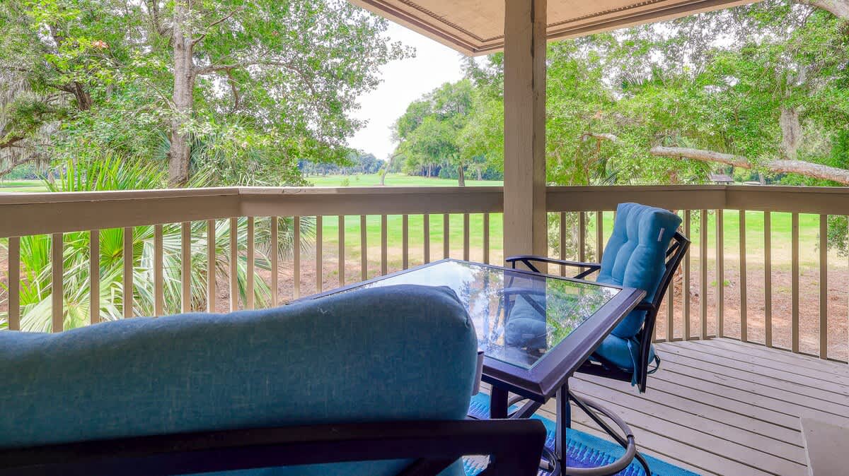 Balcony with Golf Course Views