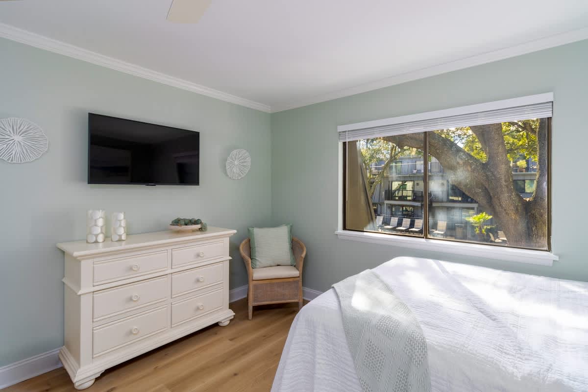 Guest Bedroom with Two Queen Beds