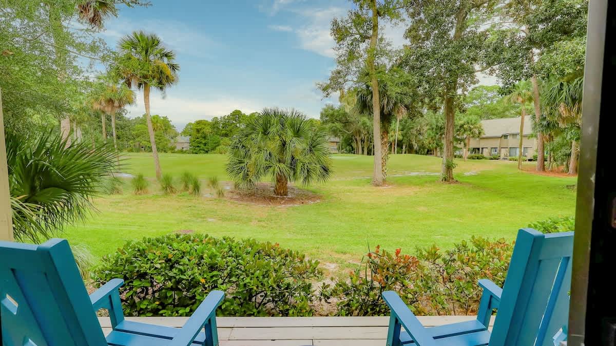 Wrap Around Deck with Golf Course Views