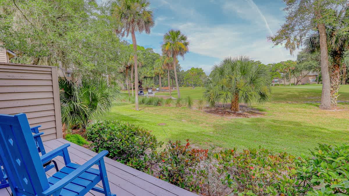 Wrap Around Deck with Golf Course Views