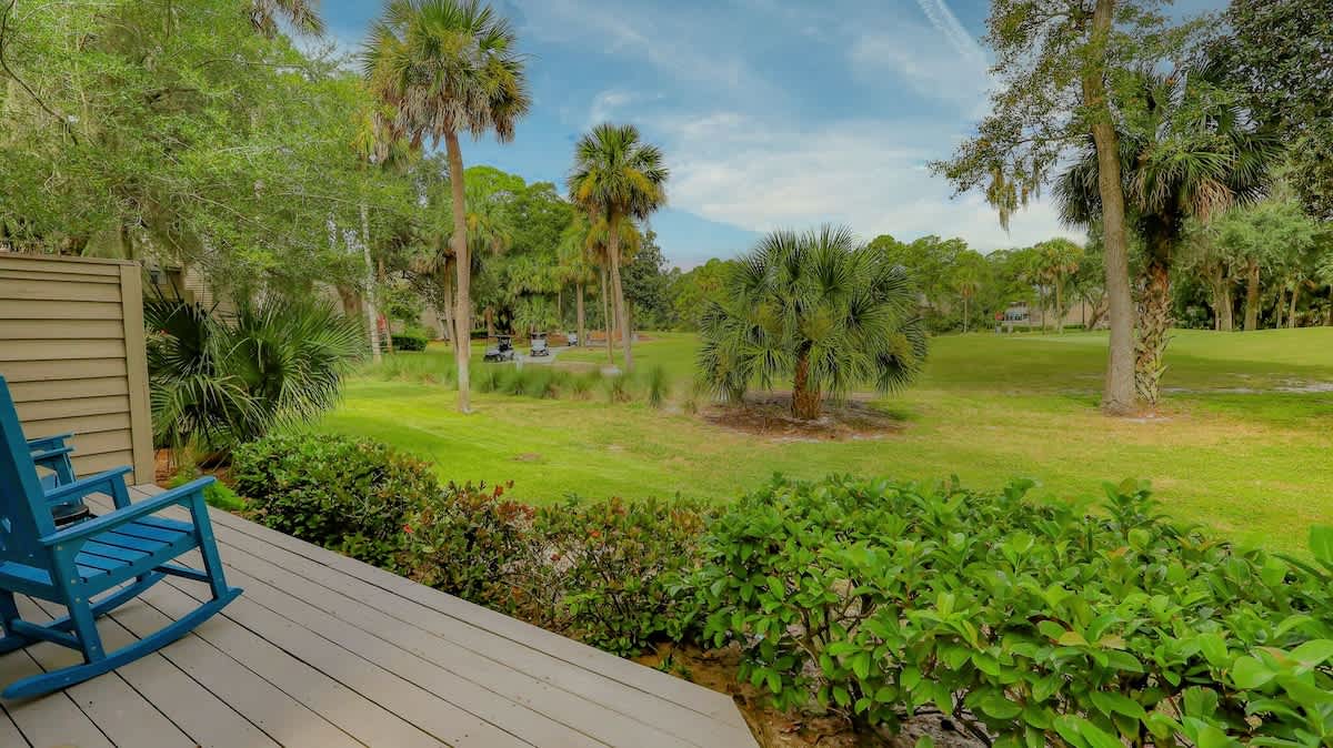 Wrap Around Deck with Golf Course Views