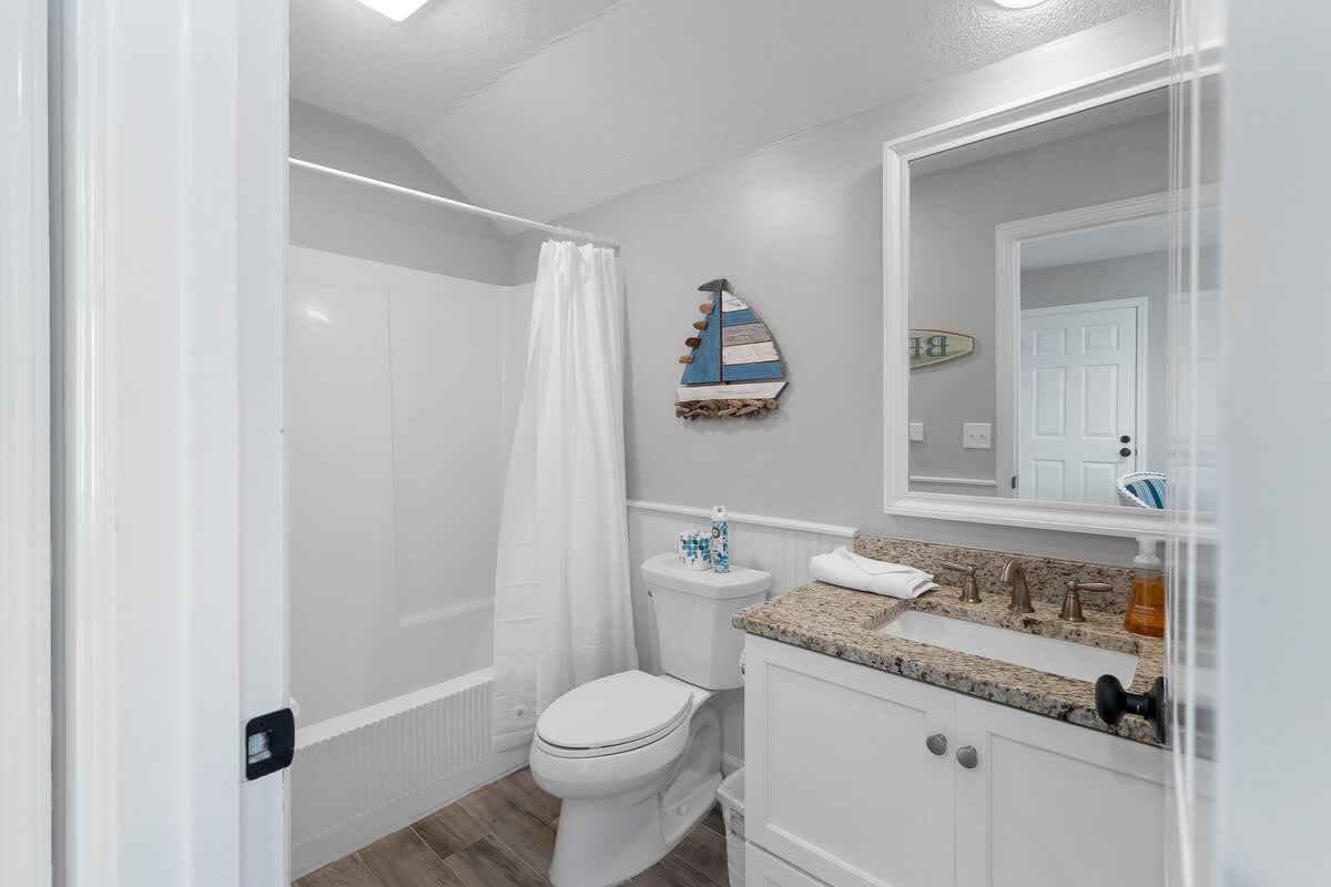 Bathroom for Upstairs Queen Room