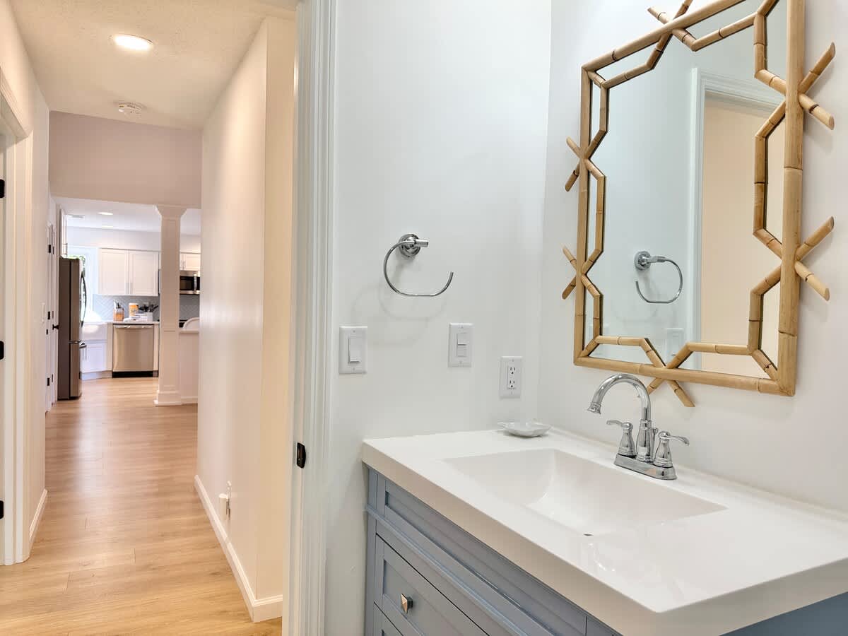 Guest Bathroom in Hall