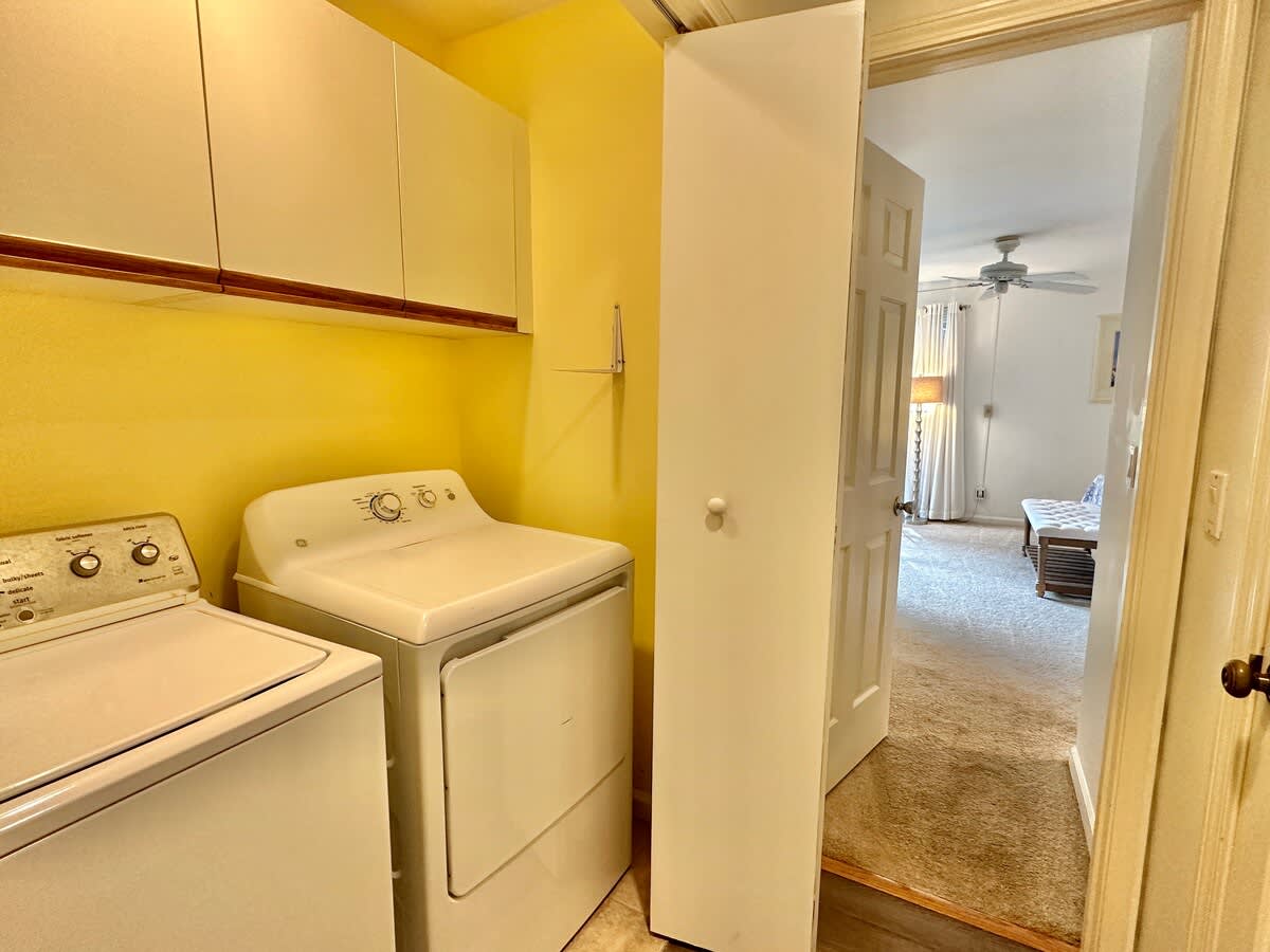 Laundry in Hallway