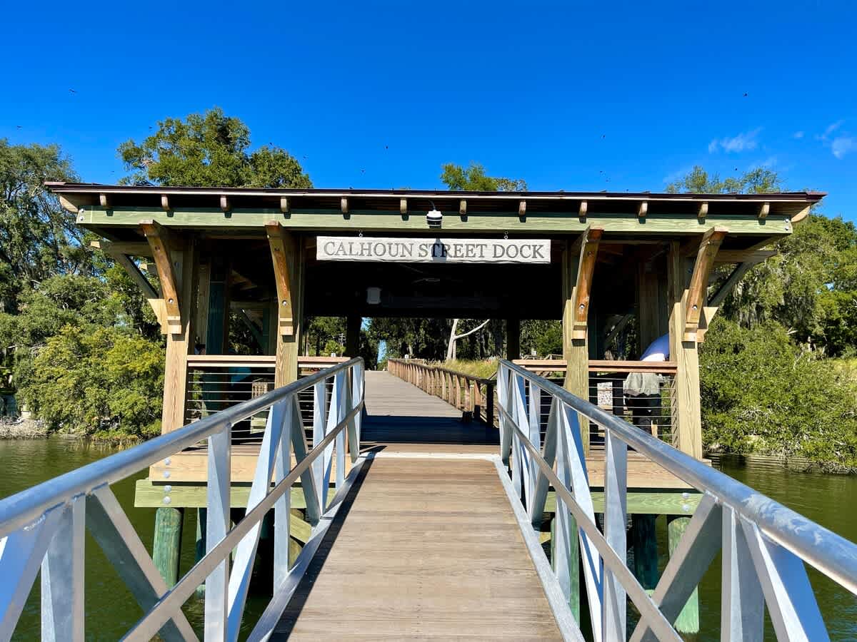 Community Dock Located Within a 5 Minute Walk