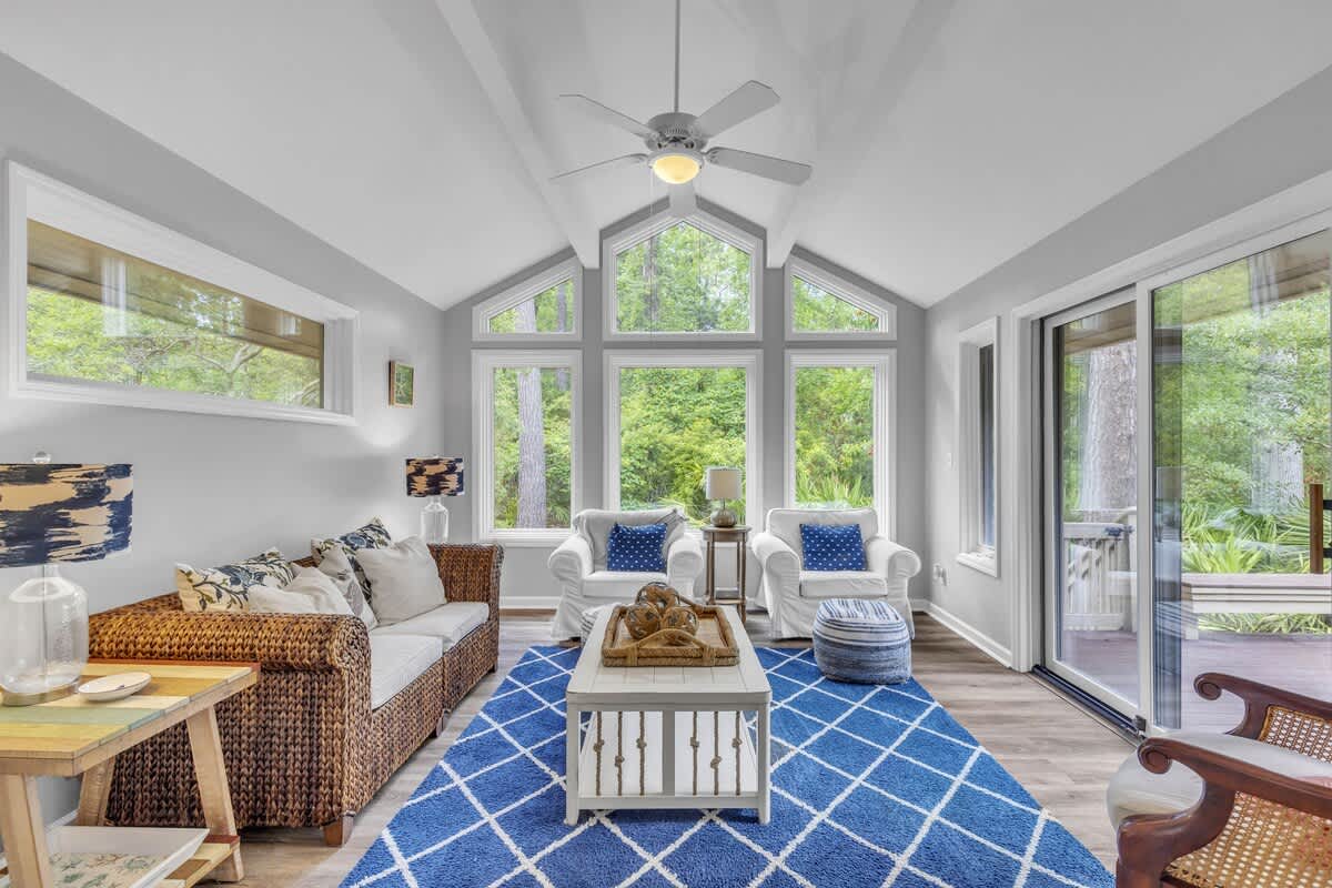 Sunroom with Access to Deck