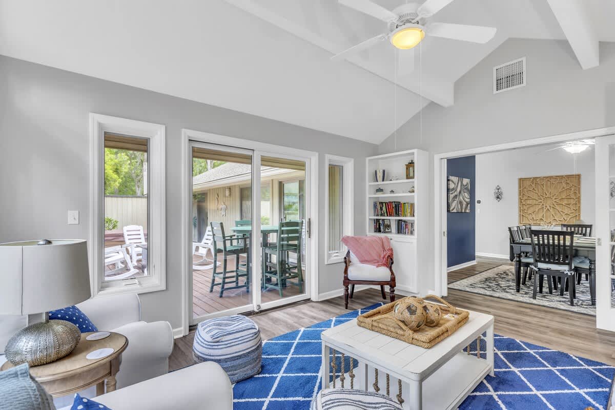 Sunroom with Access to Deck