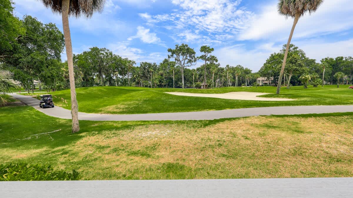 Patio with Golf Course Views