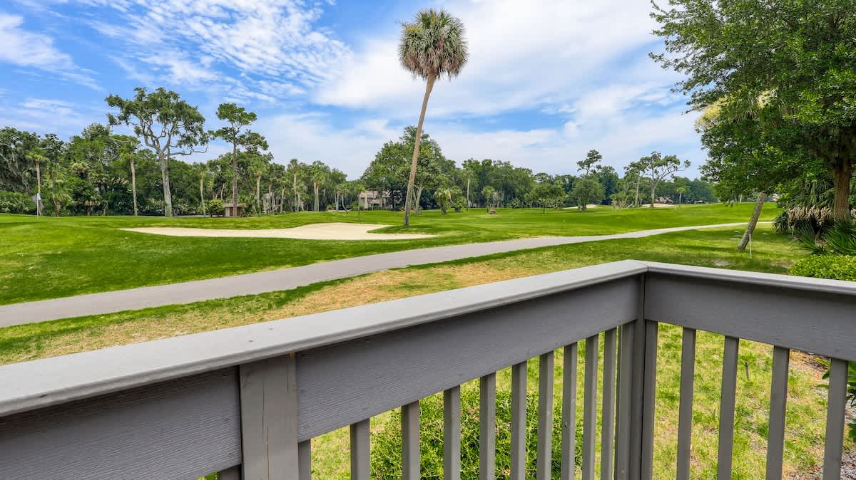 Patio with Golf Course Views