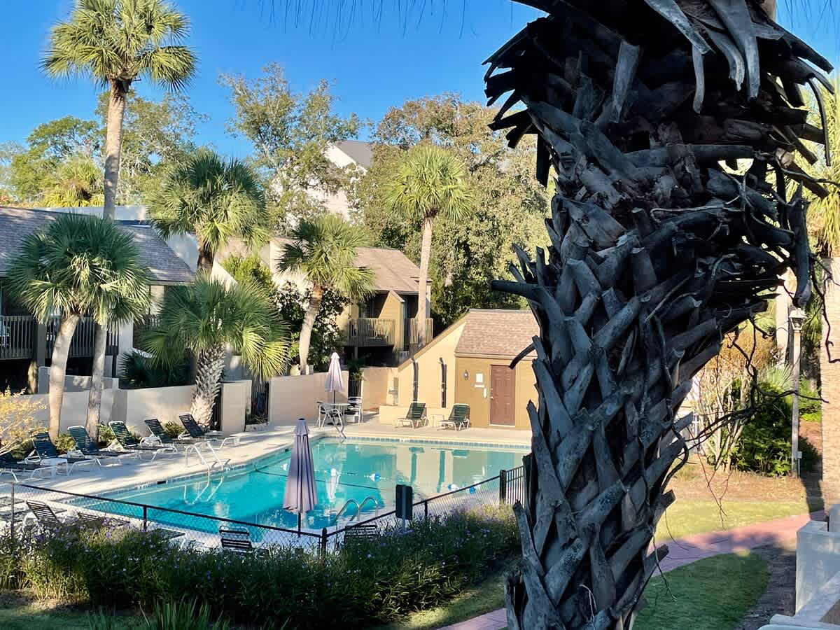 Community Pool from Upper Balcony