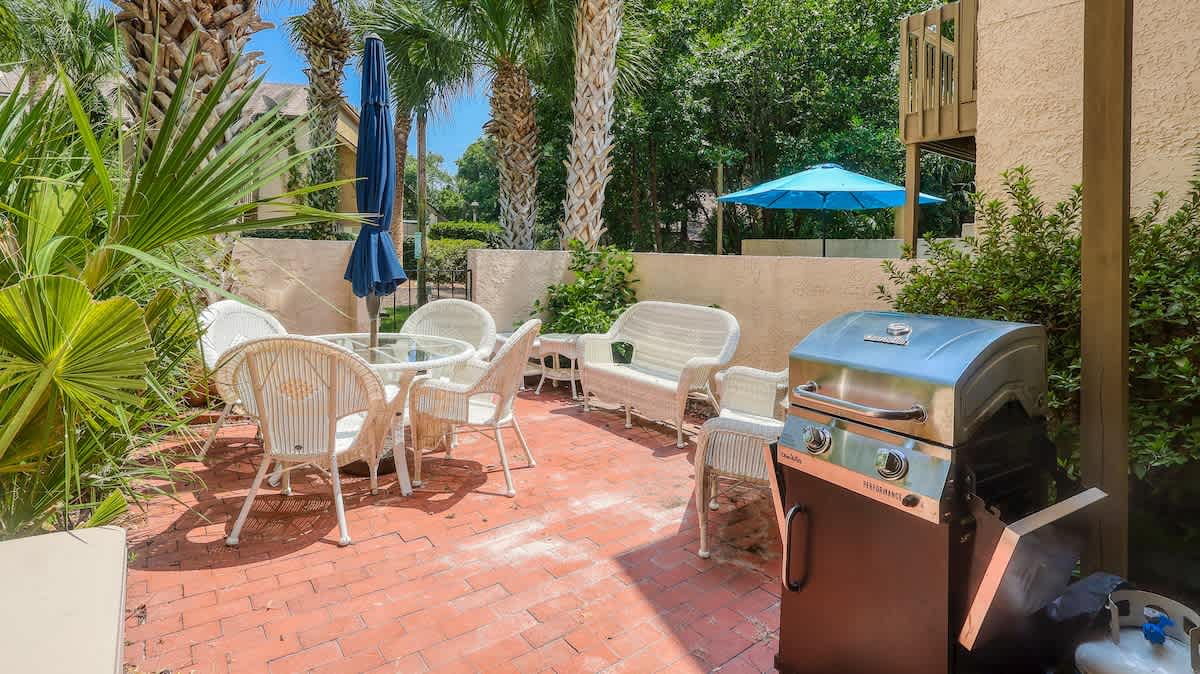 Patio with Private Grill