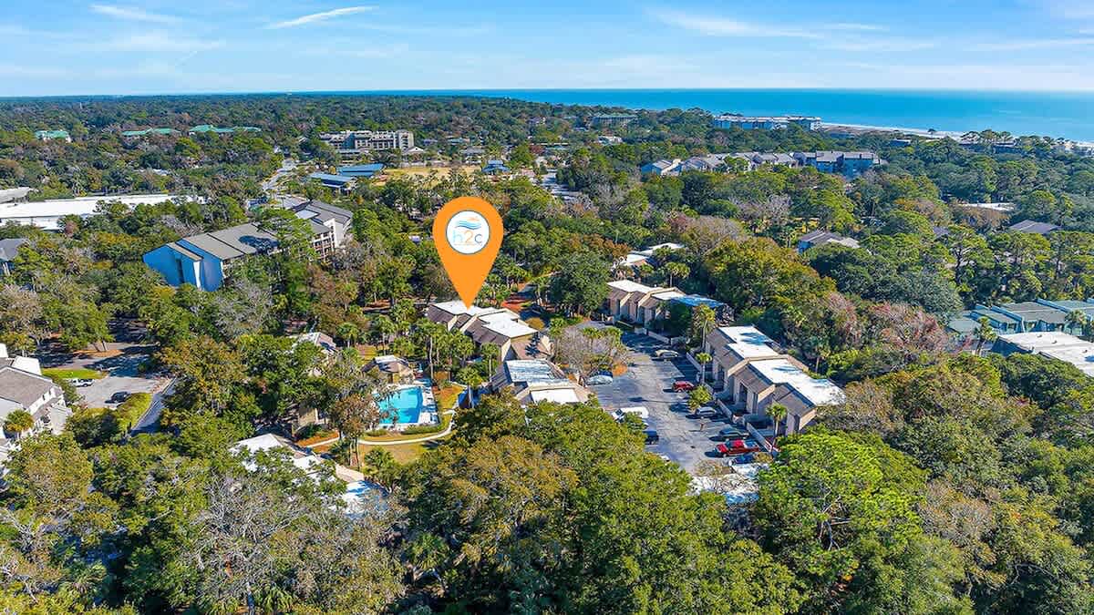 Aerial of Hilton Head Beach Club 