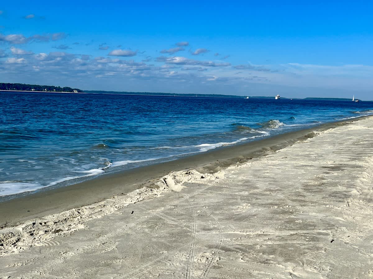 Beach on the Calibogue Sound