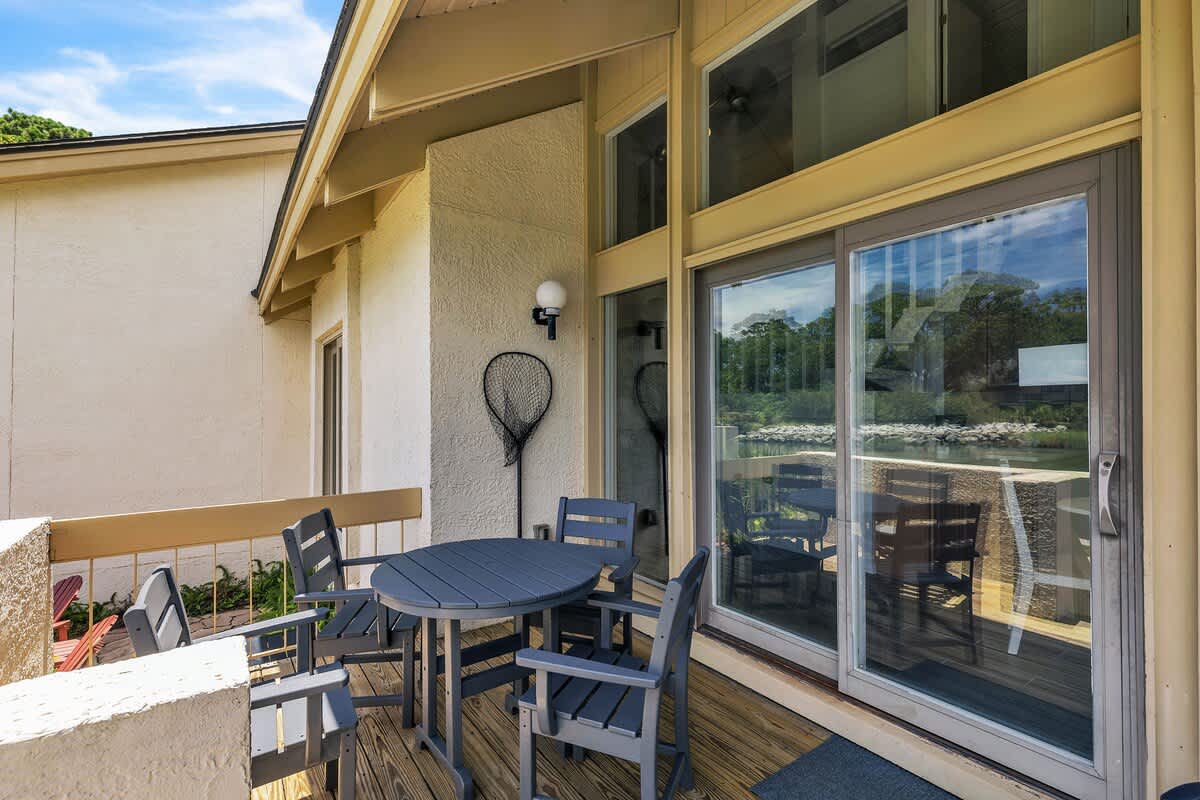 Private Porch Overlooking Braddock Cove