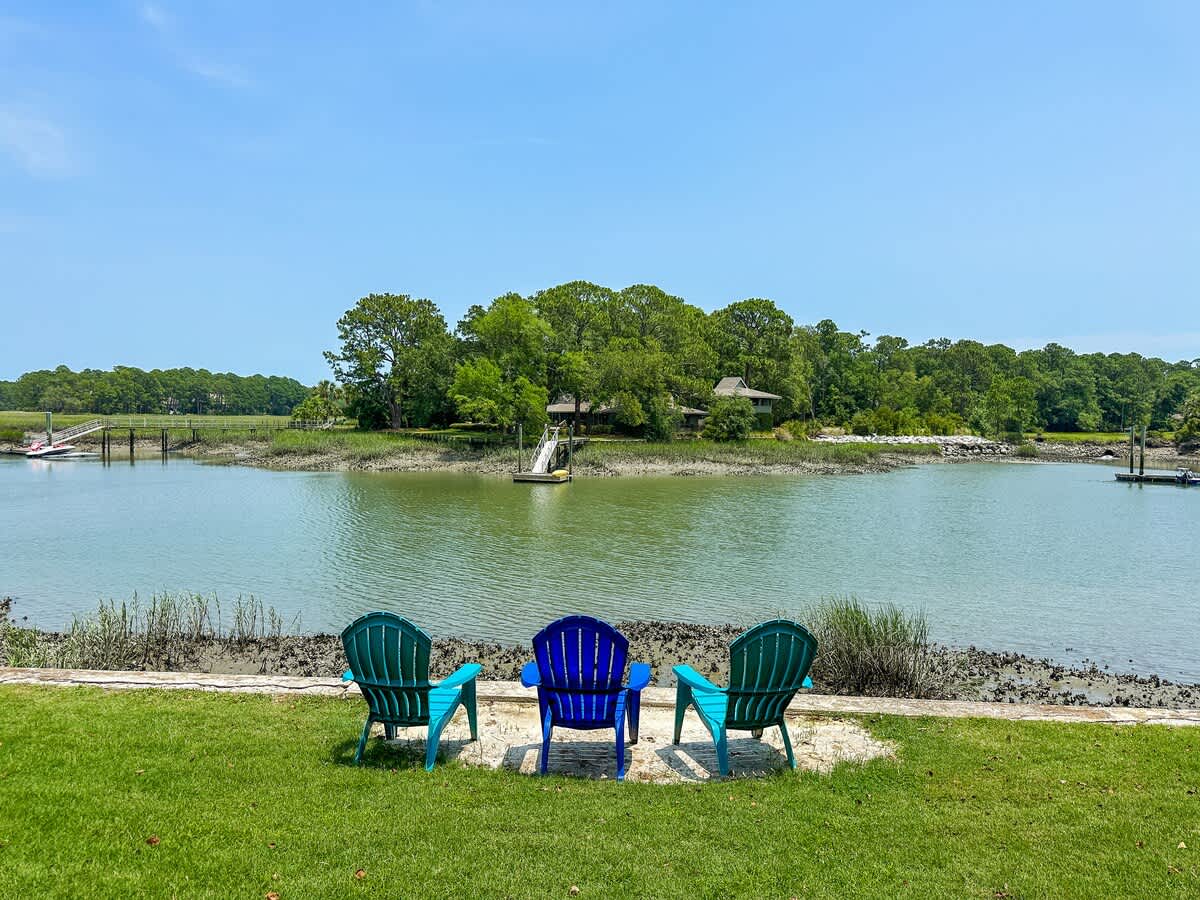 Patio with Lagoon View