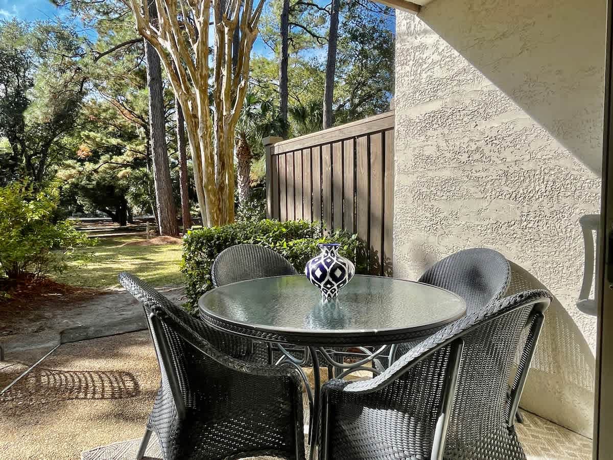 Patio from Living Area