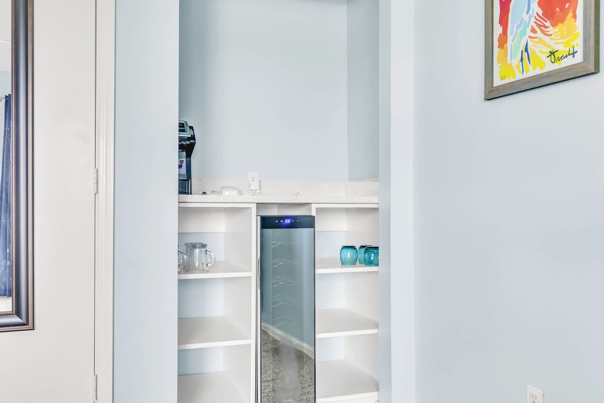 Bar in Primary Bedroom