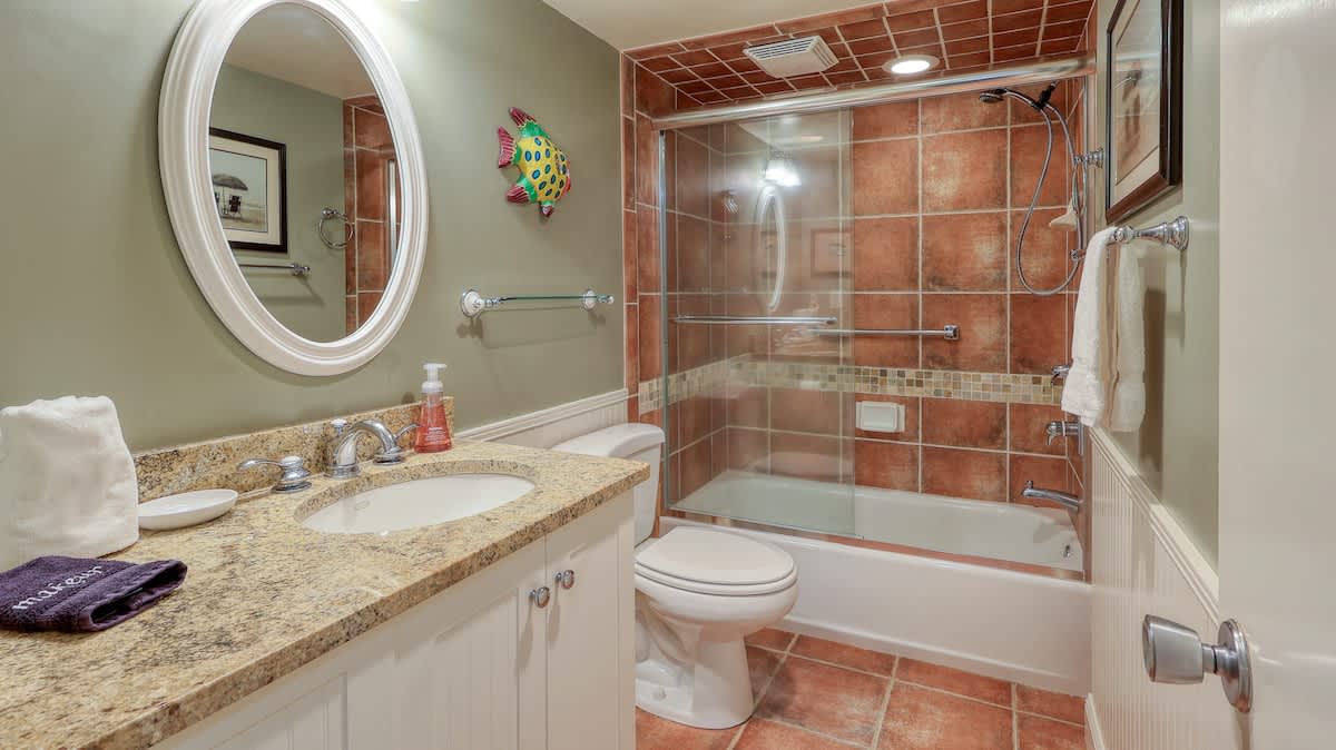Guest Bathroom in Hall