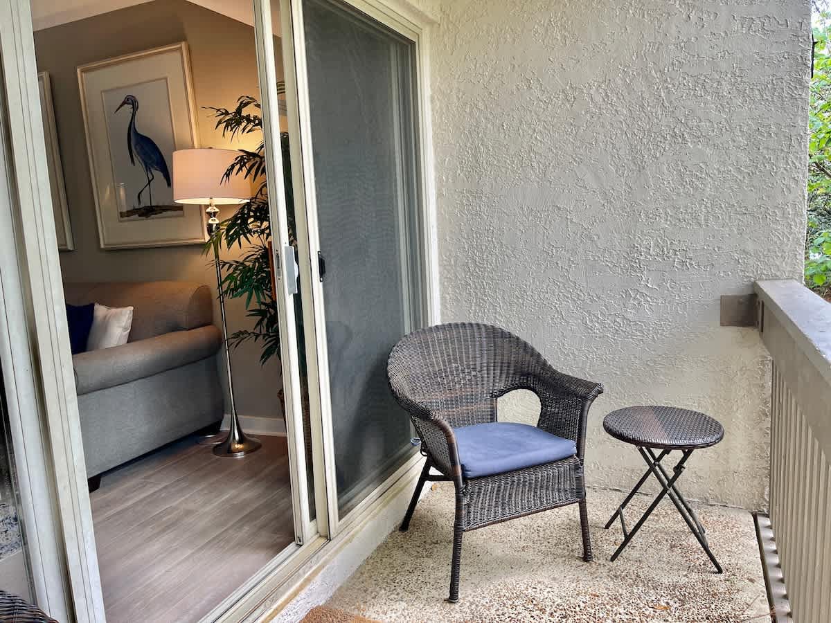 Balcony from Living Area