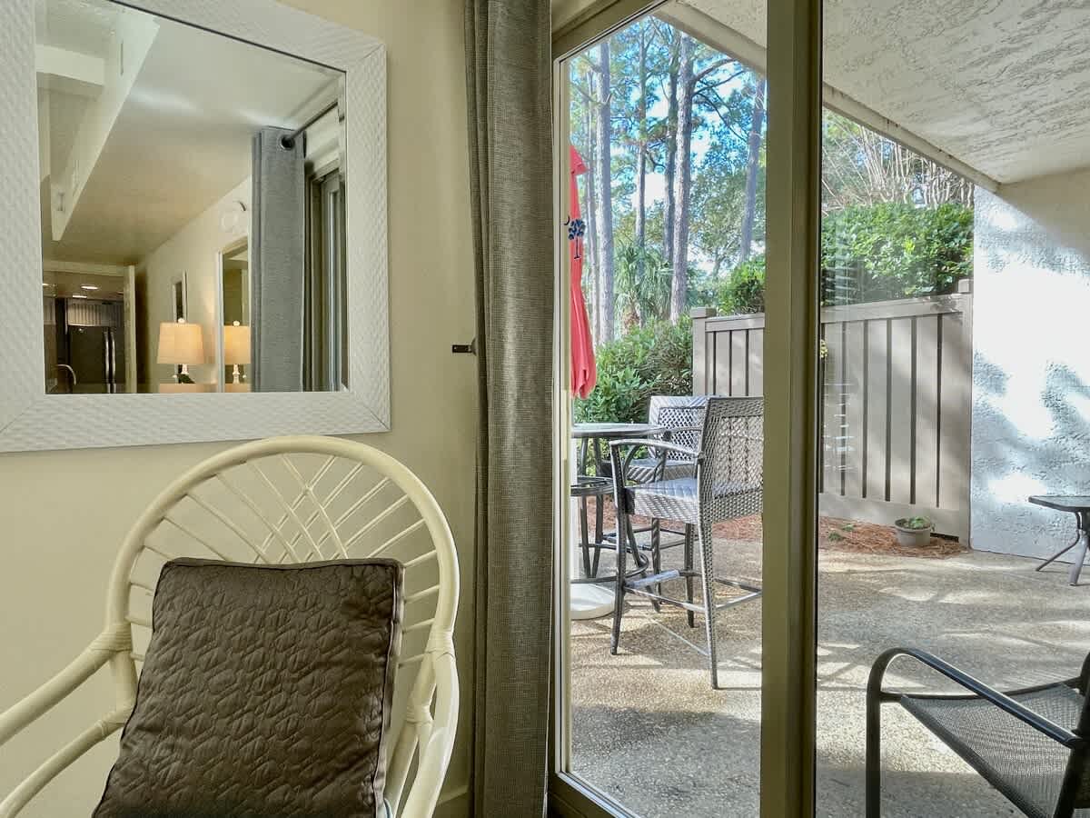 Primary King Bedroom with Access to Patio