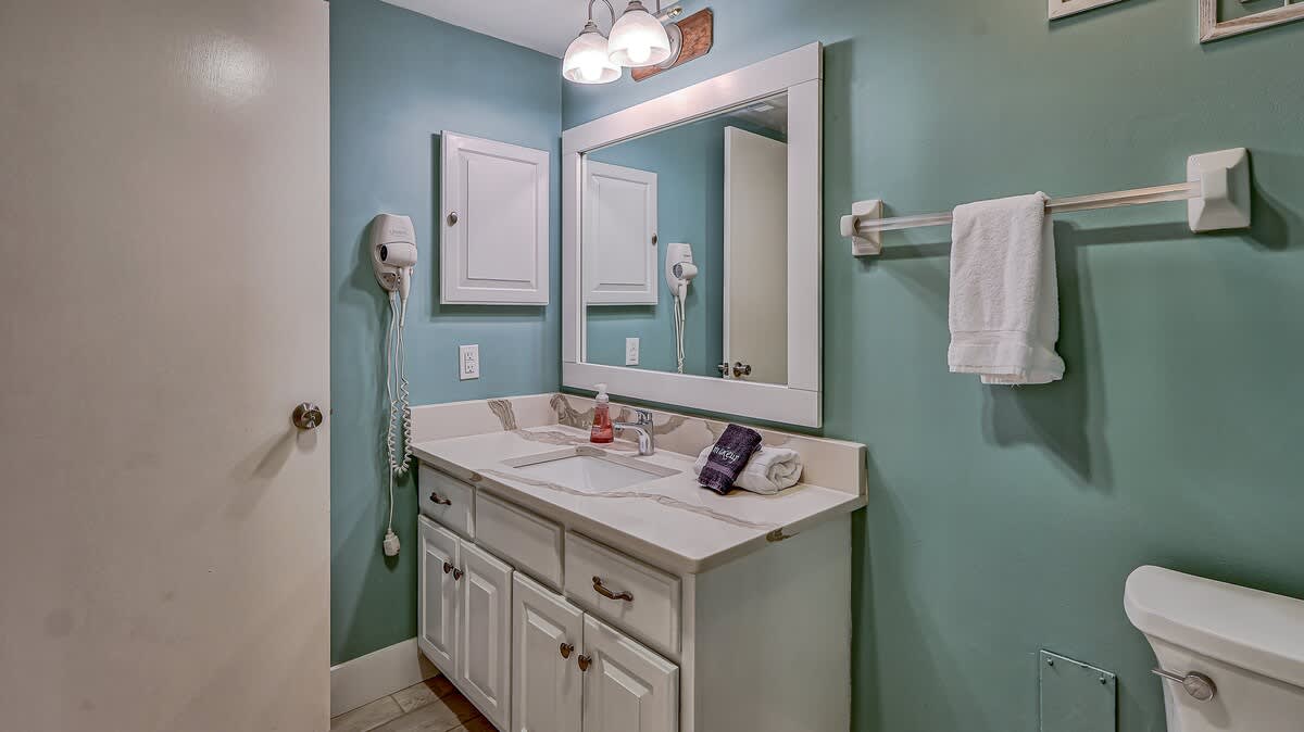 Guest Bathroom in Hall