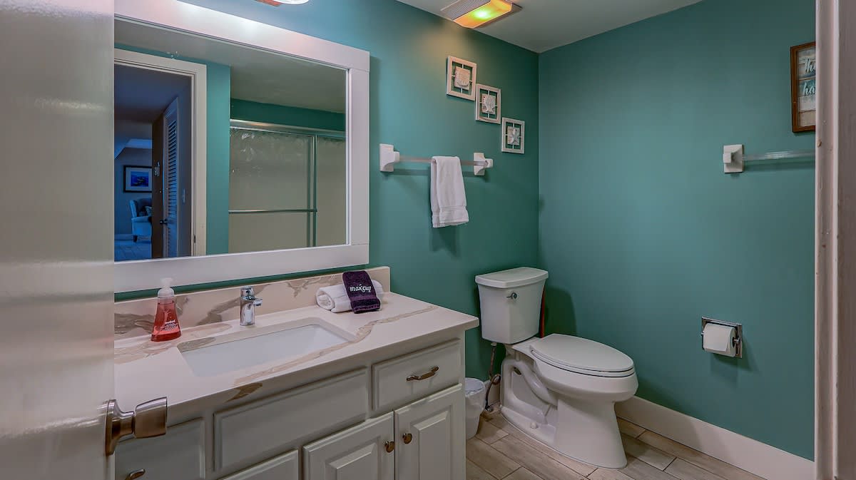 Guest Bathroom in Hall