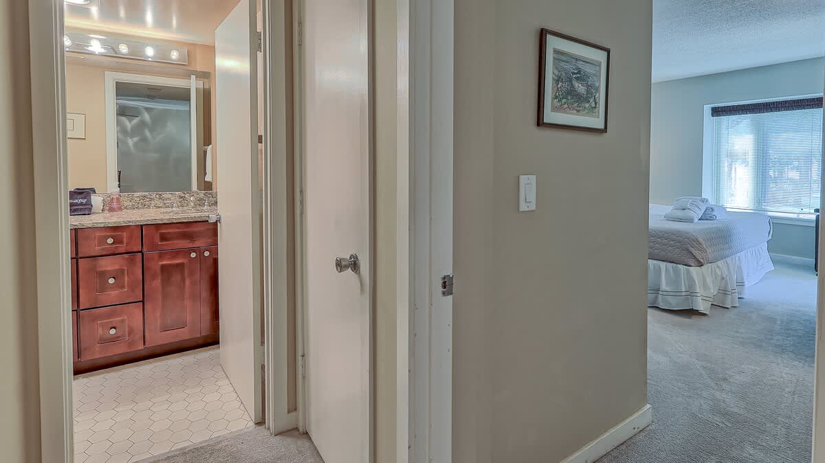 Hall Toward Bathroom and Bedroom