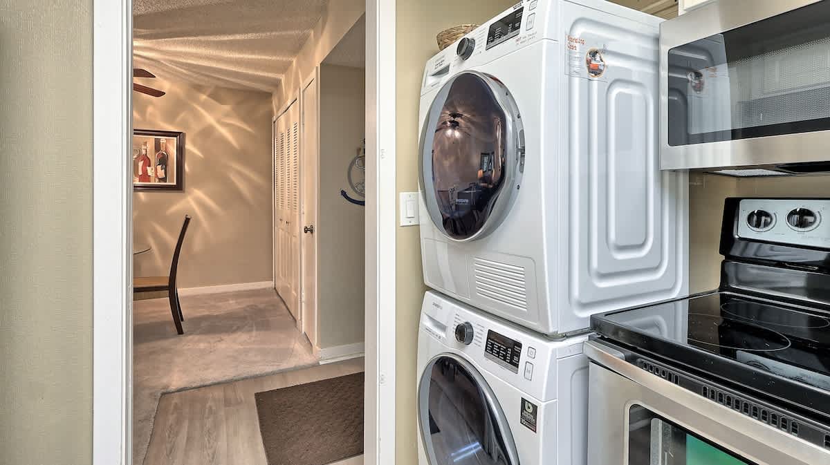 Kitchen with Laundry
