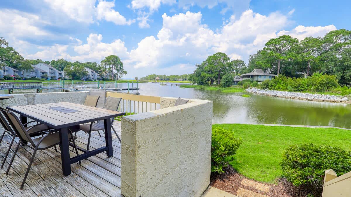 Deck and Access to Private Dock