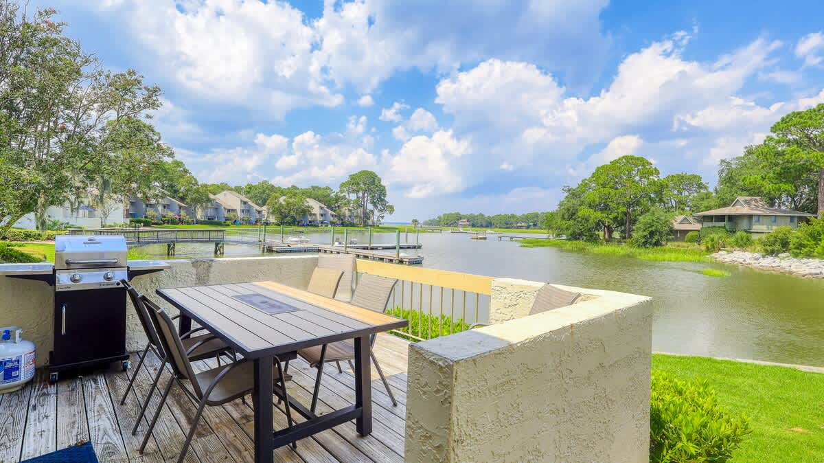 Deck and Access to Private Dock