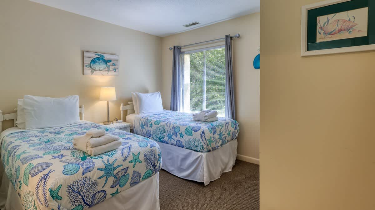 Upstairs Double Twin Suite