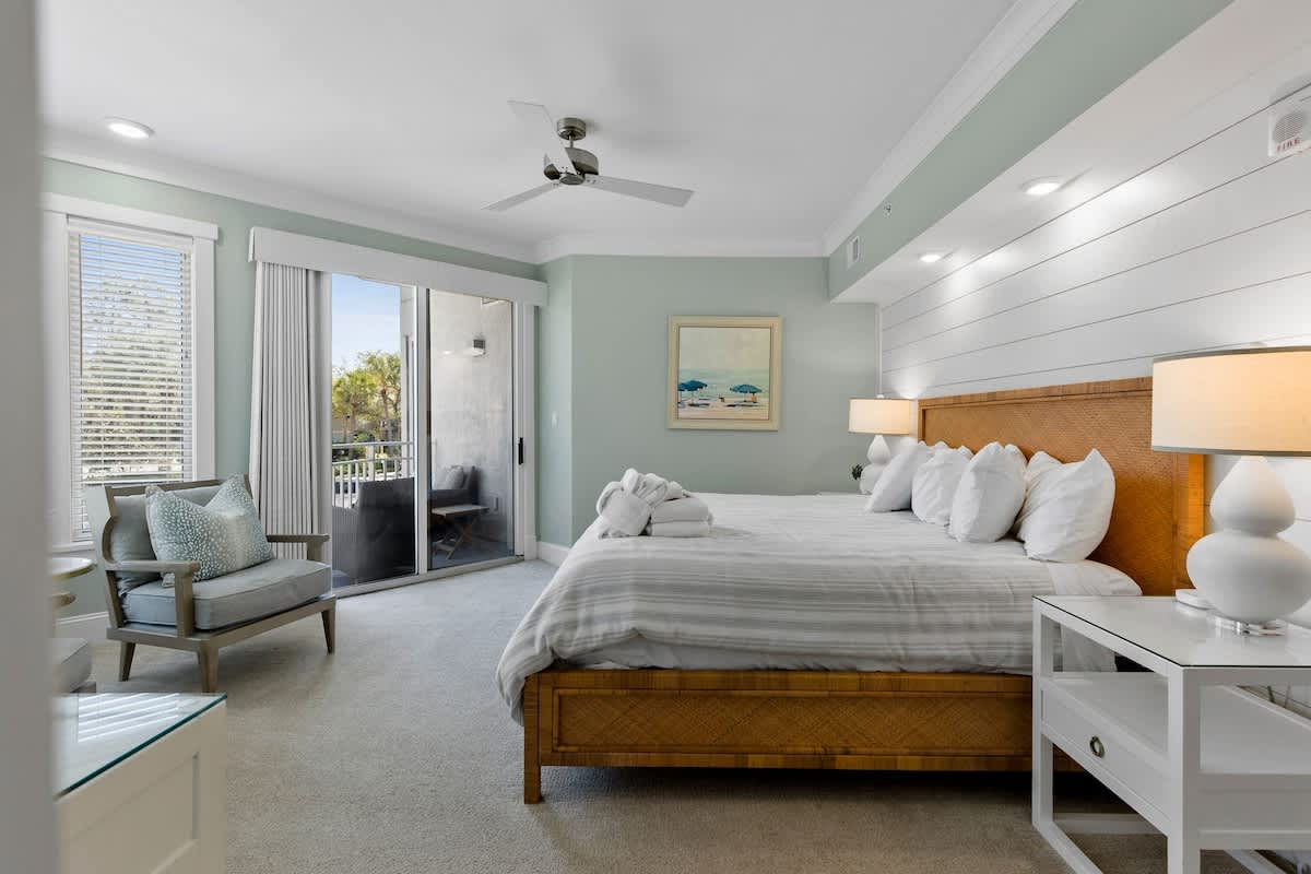 Primary Suite with Balcony (Right Side of Villa)