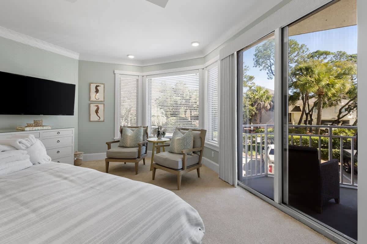 Primary Suite with Balcony (Right Side of Villa)