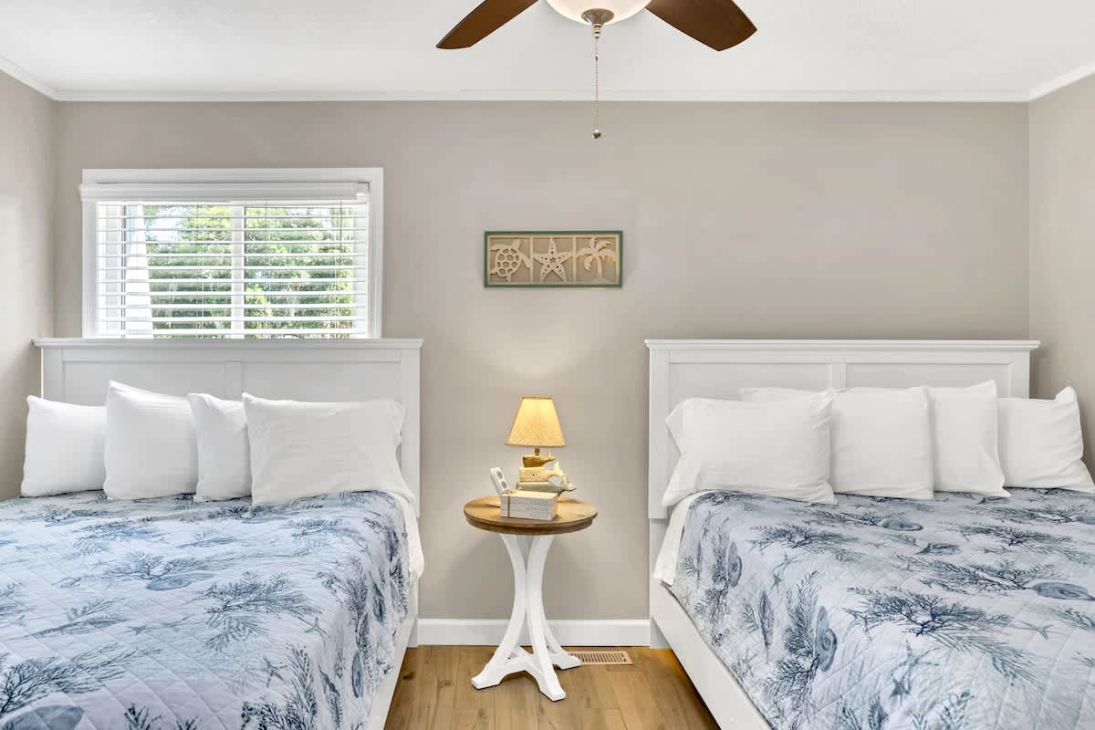 Guest Bedroom with Queen Beds