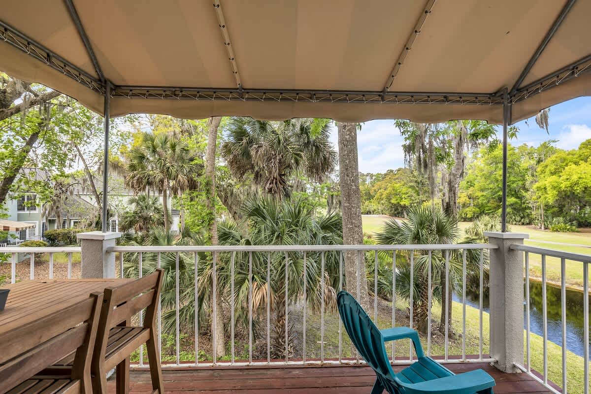Private Balcony with Golf Course Views