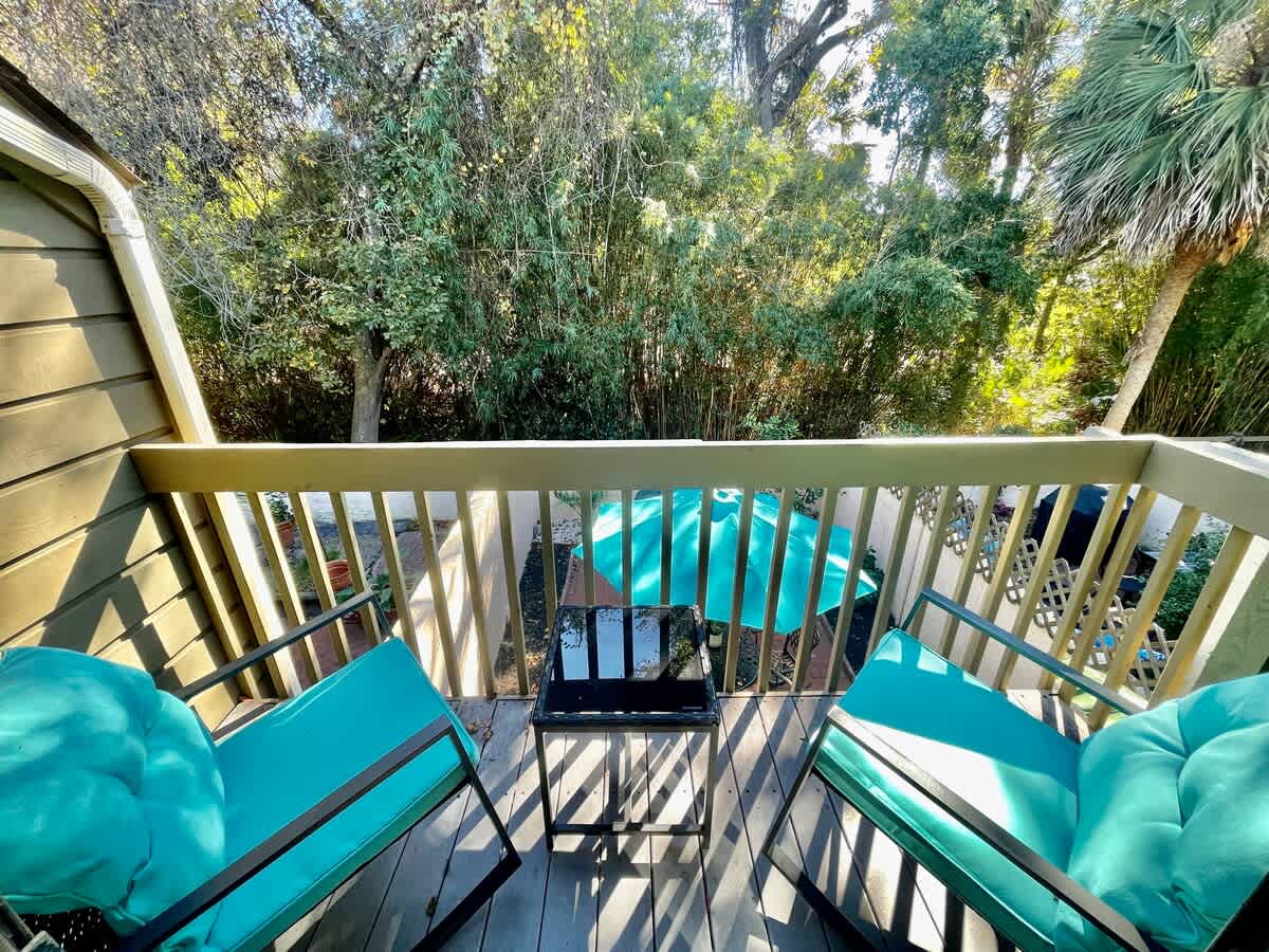 Private Balcony from King Guest Suite