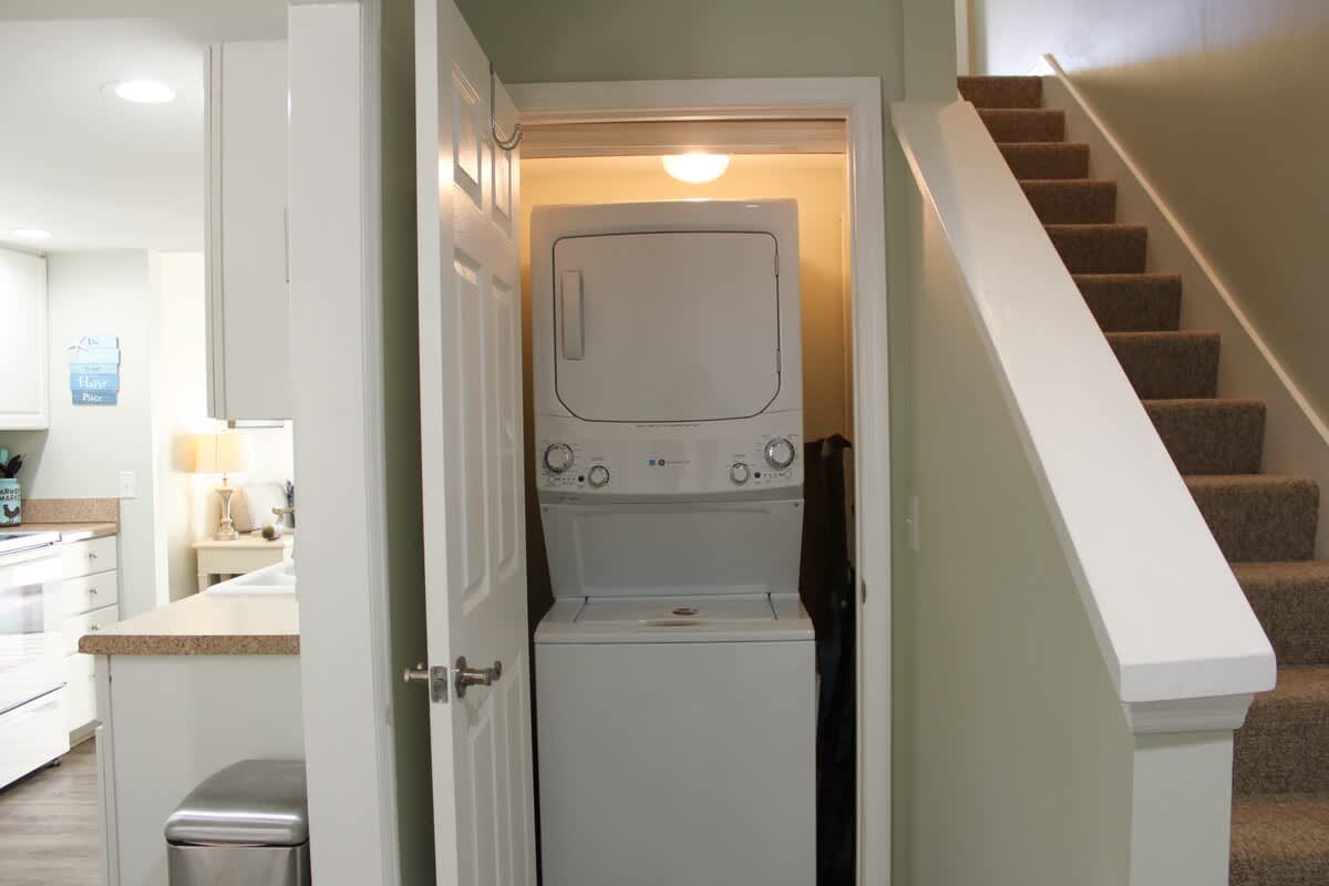 Laundry Closet at Entry