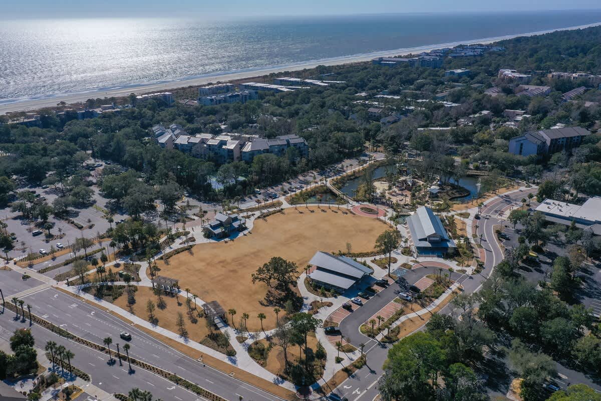 Aerial View of Celebration Park within a 2 Minute Walk
